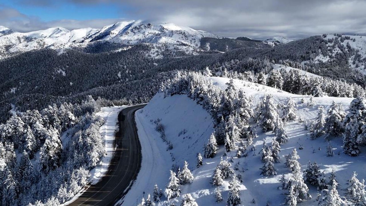 Tersun Dağı’ndan kartpostallık görüntüler