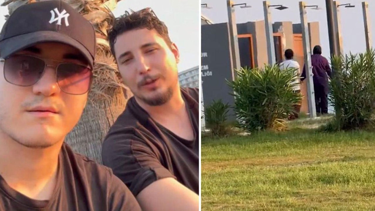 Tesettürlü kadınları videoya çekip nefret kustular: Bu mahlukatların ne işi var burada? Midem kalktı giremedim denize!