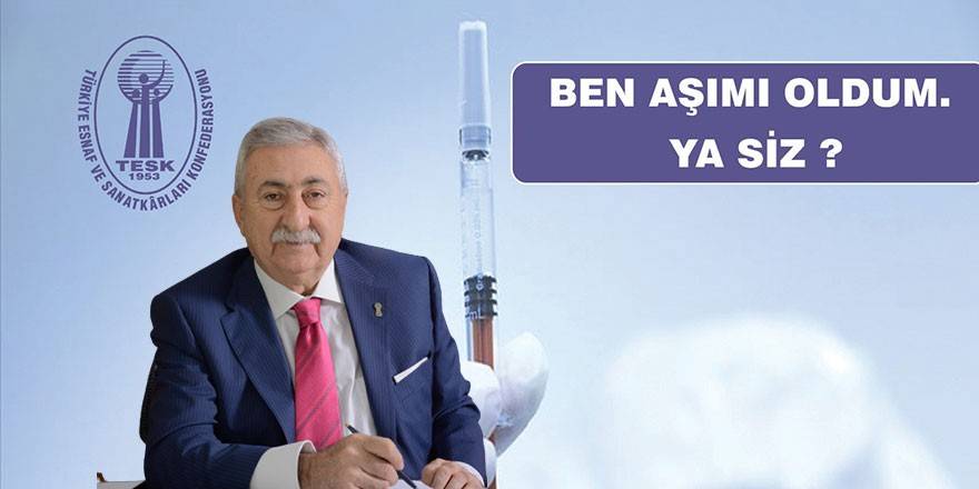TESK, aşıda farkındalık kampanyası başlatıyor