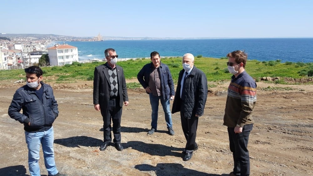 TESKİ Genel Müdürü Dr. İçöz, devam eden üst yapı çalışmalarını inceledi 
