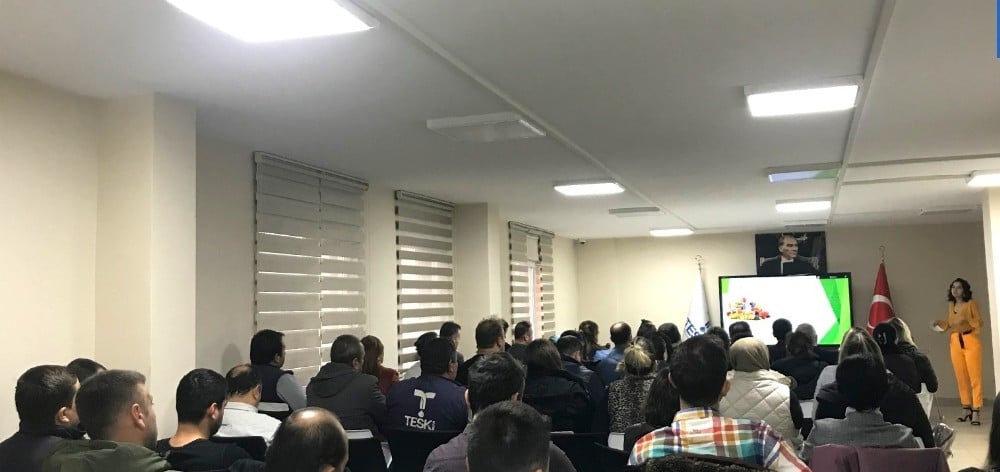 TESKİ’de eğitimler aralıksız devam ediyor 