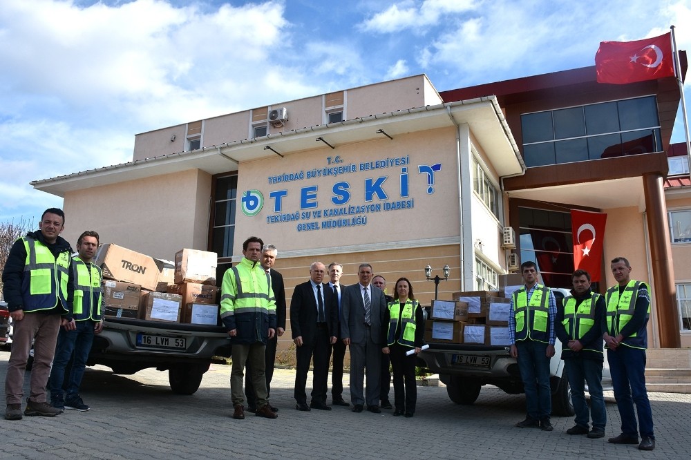 TESKİ’den Elazığ’a yardım eli 