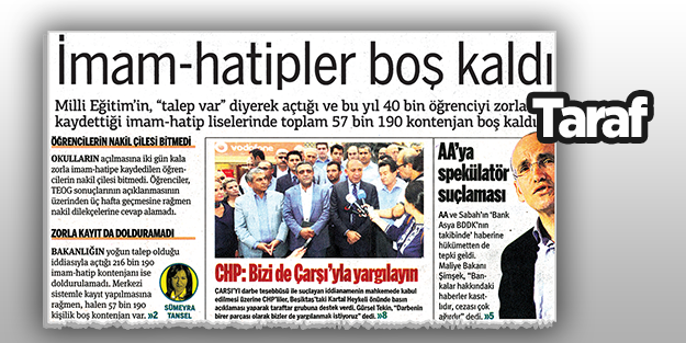 Tetikçi Taraf’tan İHL düşmanlığı