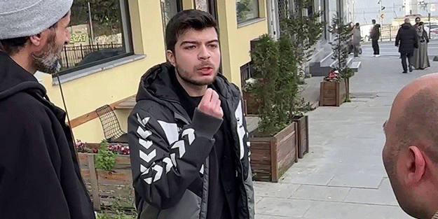 Tevhid bayrağı taşıyan vatandaşa saldıran provokatörün ifadesi ortaya çıktı! Bakın hangi olay kışkırtmış