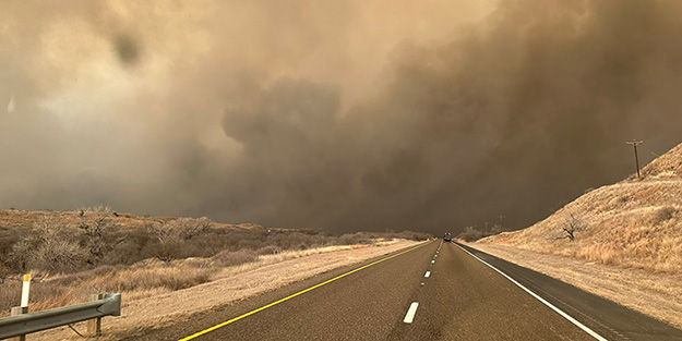 Texas cayır cayır yanıyor!