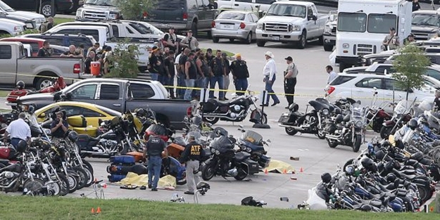 Texas kan gölüne döndü - FOTO