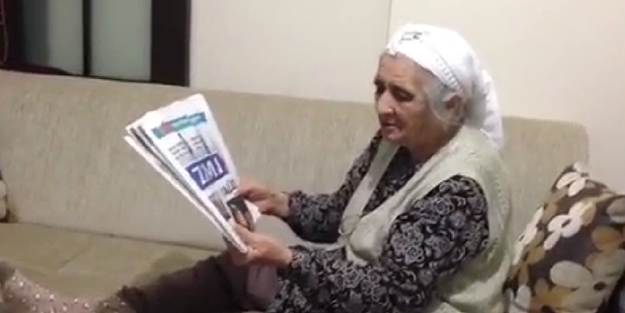 Yanlışlıkla okuduğu gazeteyi böyle fırlattı