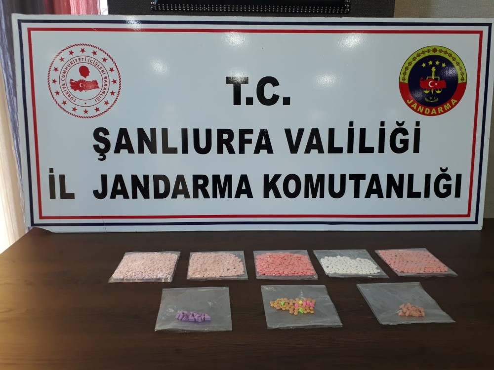Tezek yığınları arasında uyuşturucu hapları narkotik köpeği buldu 