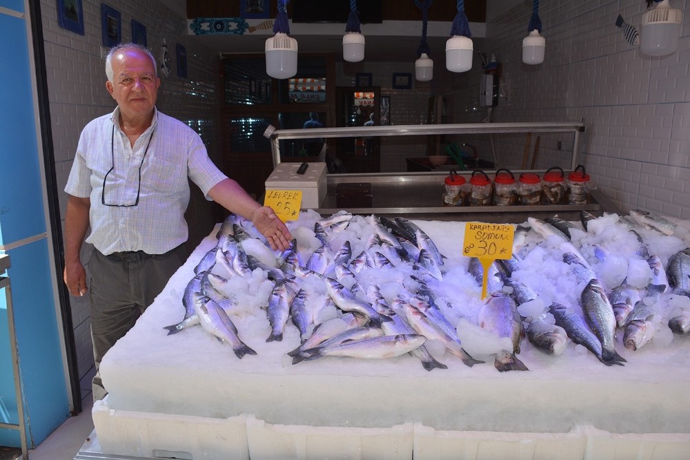 Tezgahlar kafes balıklarına kaldı 