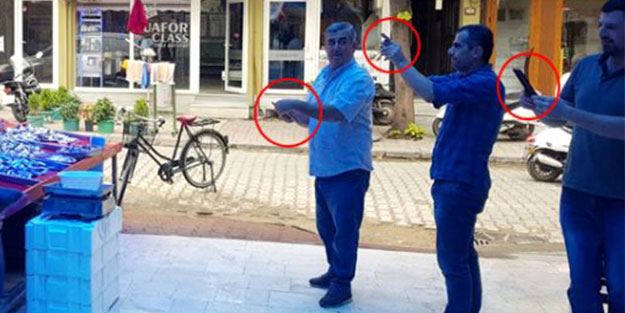 Tezgahtakini gören vatandaşlar telefonlara sarıldı!