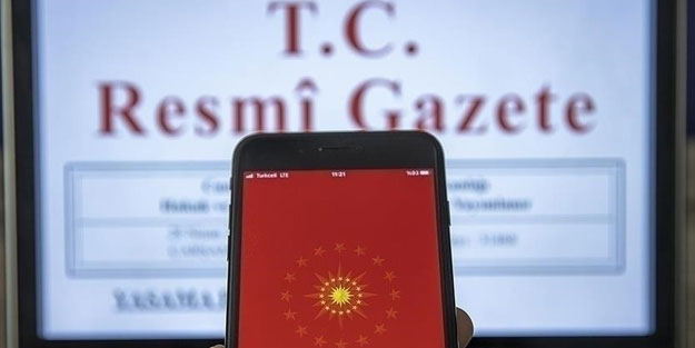 Tezkere kararı Resmi Gazete'de yayımlandı