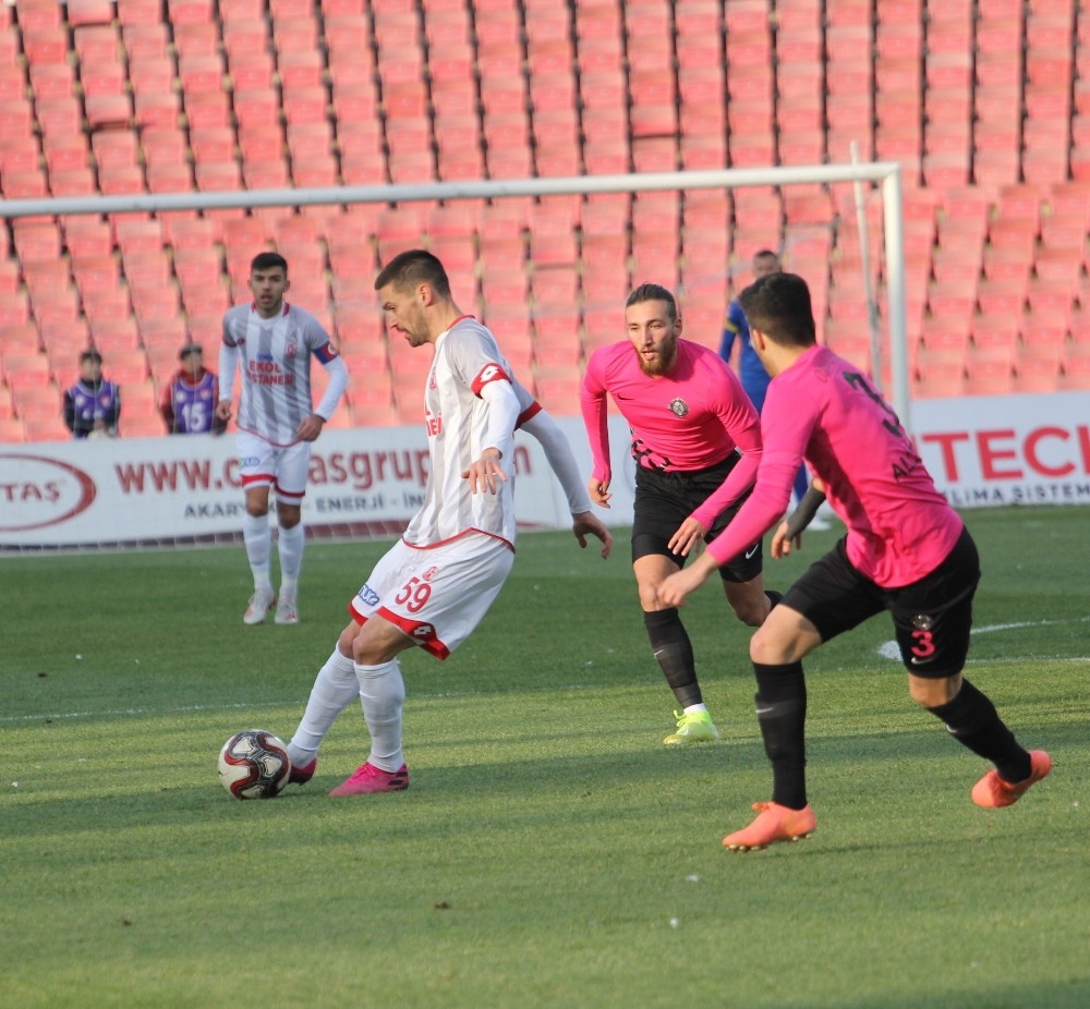 TFF 1. Lig: Balıkesirspor: 1 - Osmanlıspor: 1 