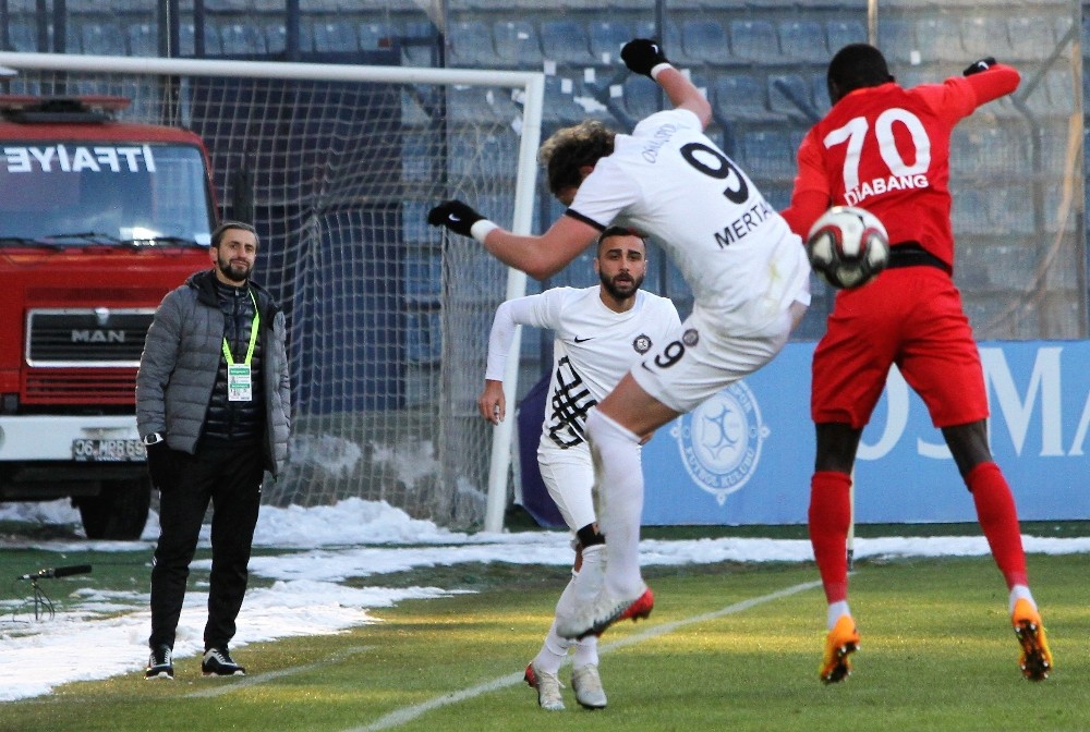 TFF 1. Lig: Osmanlıspor: 0 - Keçiörengücü: 0 