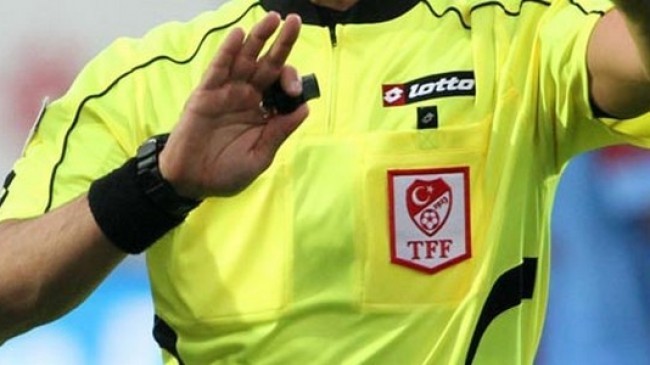 TFF 1. Lig’de 25. haftanın hakemleri açıklandı 