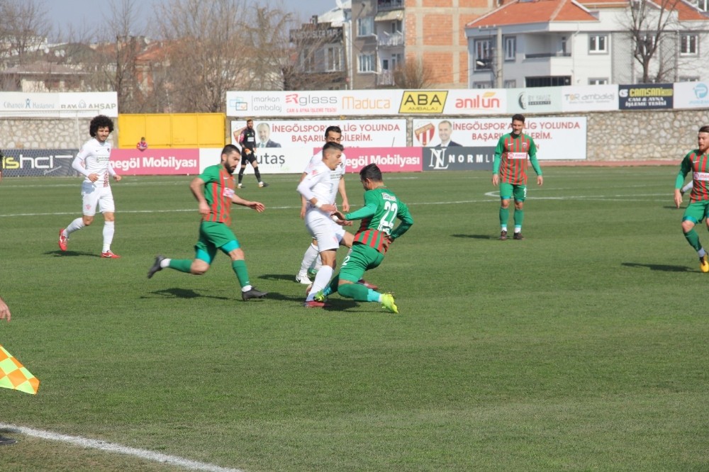 TFF 2. Lig: İnegölspor: 2 Bayrampaşa: 1 