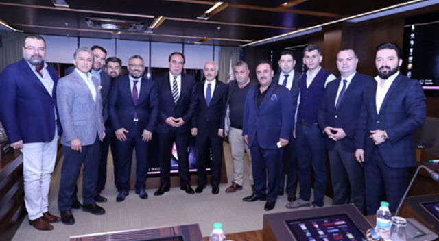 TFF 2. ve 3. Lig Kulüpler Birliği'nden Demirören'e ziyaret