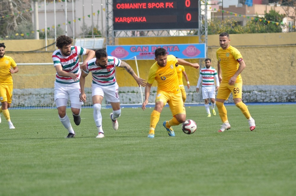 Osmaniyespor FK-Karşıyaka: 0-0