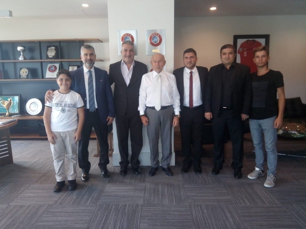 TFF Başkanı Nihat Özdemir, Zonguldak Ereğlispor’u ağırladı 
