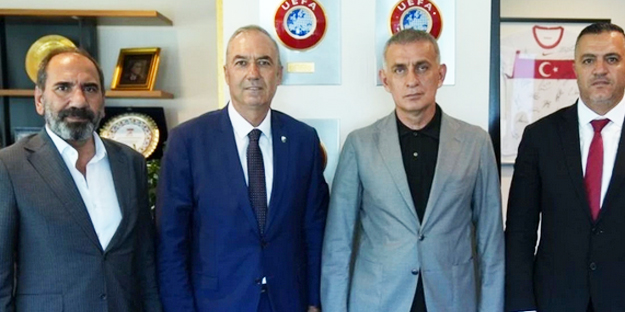 TFF'nin yeni başkanı Hacıosmanoğlu: KTFF’ye her türlü desteği vermeye hazırız