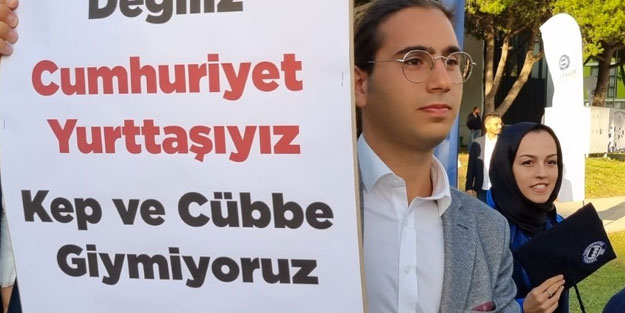 TGB’den kep ve cübbe eylemi! ‘Kilise papazı değiliz!’