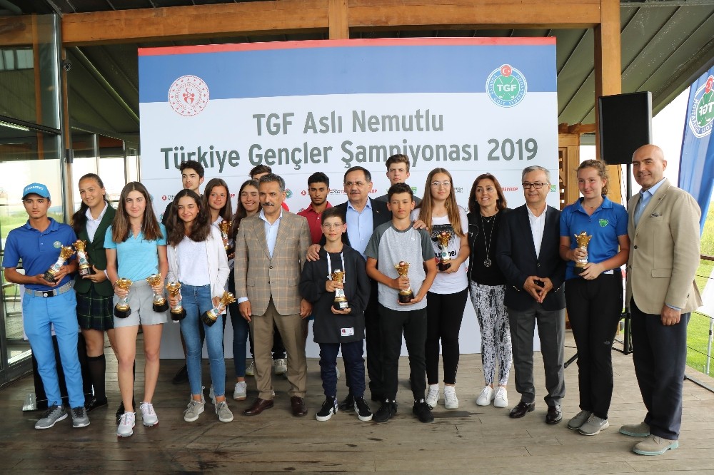 TGF Aslı Nemutlu Türkiye Gençler Şampiyonası sona erdi 