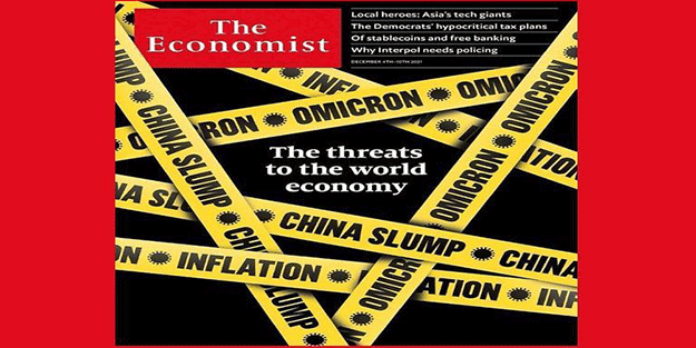 The Economist dergisi 2022 kapağı! Felaket senaryoları