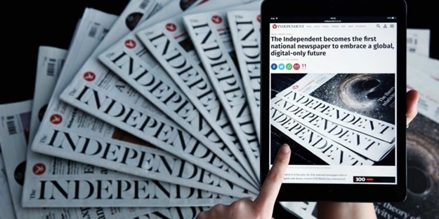 O gazete kağıt baskıyı sonlandırdı!