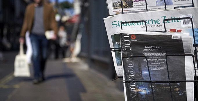 The Independent son kez baskıya gitti