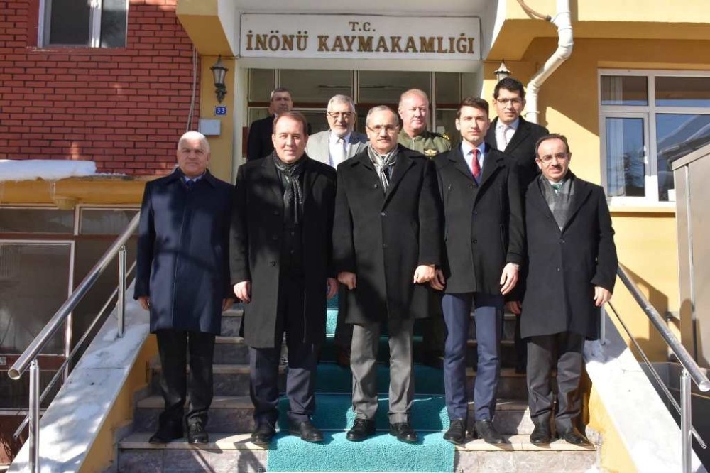 THK Genel Başkanı Aşçı, İnönü’yü ziyaret etti 