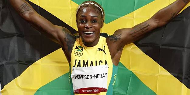 Thompson olimpiyat rekoru kırdı