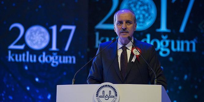 Kurtulmuş: Peygamber sevgisini, ruhumuzun her noktasına işlemiş bir milletiz