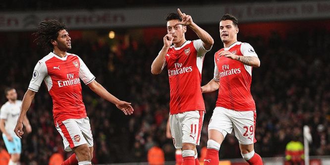 Arsenal ezdi geçti