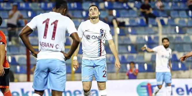 Trabzonspor düşüşe geçti