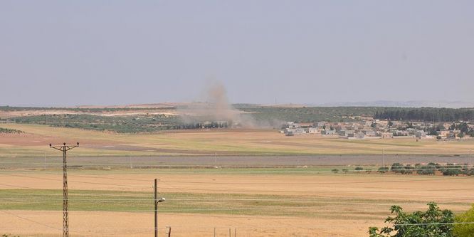 İki hudut karakoluna havan saldırısı