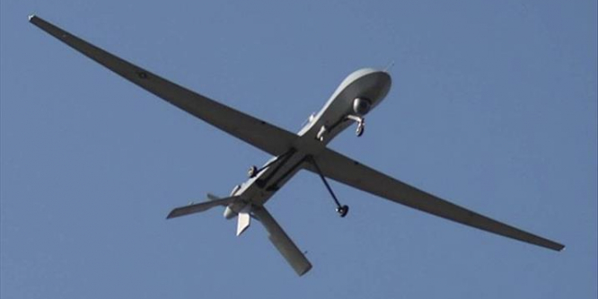 İran İHA'sından ABD savaş uçağına taciz