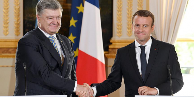 Macron'dan: Fransa Kırım'ın ilhakını kabul etmeyecek