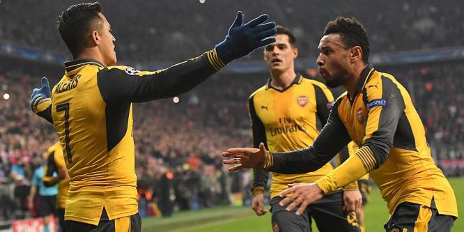 Arsenal Şampiyonlar Ligi iddiasını sürdürdü