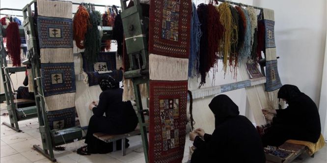 Savaştan kaçıp meslek sahibi oldular