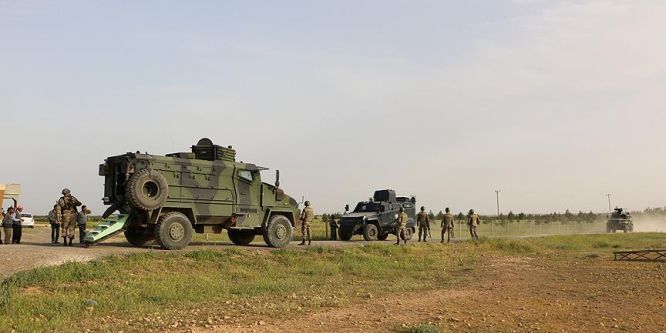 Hudut karakoluna saldırıya Suriyelilerden sert tepki