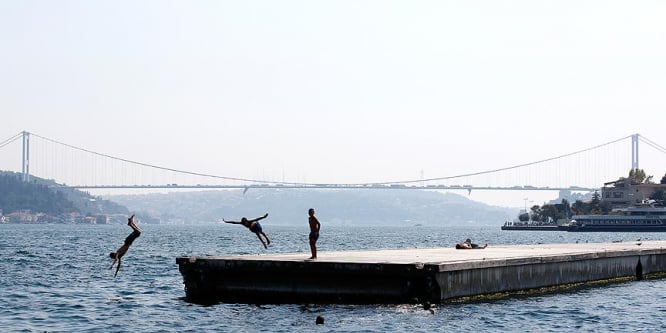 İstanbul'a aşırı sıcak geliyor