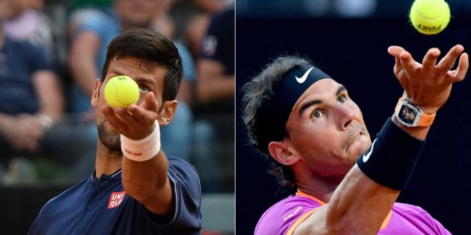 Nadal ve Djokovic Roma'da kayıpsız ilerliyor