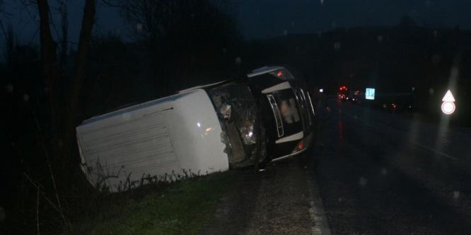 Samsun'da trafik kazası: 9 yaralı