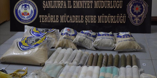 Terör örgütü PKK'ya ait mühimmat ele geçirildi
