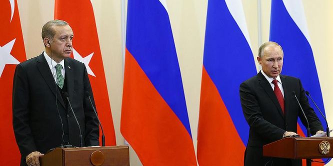 Cumhurbaşkanı Erdoğan, Putin ile ortak basın toplantısı düzenledi