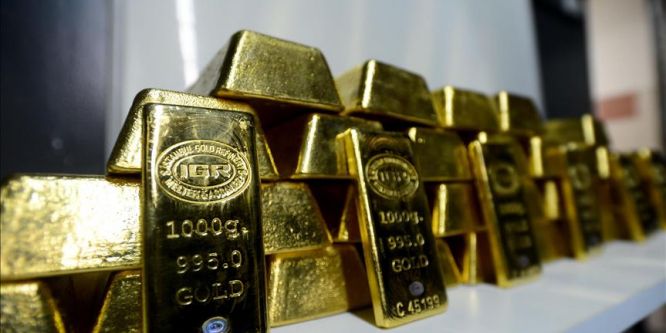 Altının kilogramı 145 bin 600 liraya geriledi