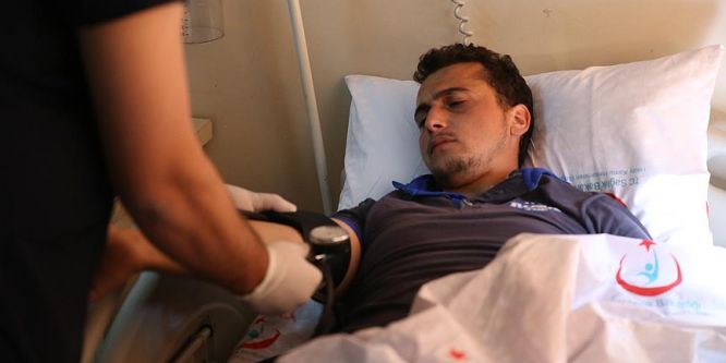 Kimyasal saldırıdan etkilenen AA muhabiri Hatay'a getirildi
