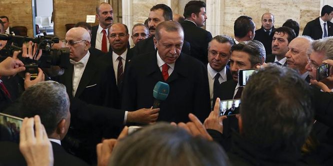 Erdoğan: Geleceği inşa etmek en önemli adımımız olacak