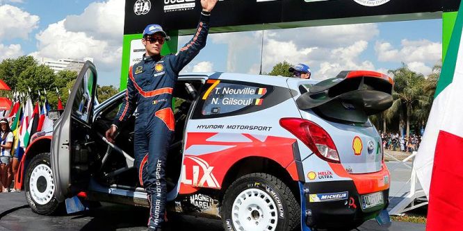 Fransa Rallisi'nde zafer Neuville'in