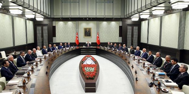 MGK, Cumhurbaşkanı Erdoğan başkanlığında bir araya geldi