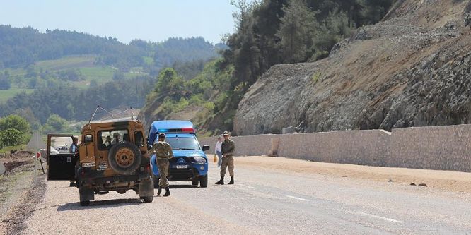 Hudut karakoluna havanlı saldırı
